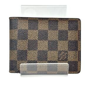 Louis Vuitton LV Damier Ebene Limited Edition Centenaire Bifold Wallet
